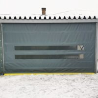 Дверь из ПВХ ткани